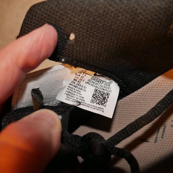 Nike Men's Vapor Edge Elite 360 2 Football Cleats Mens Size 8.5 DA5457-002 NEW! - Picture 8 of 9